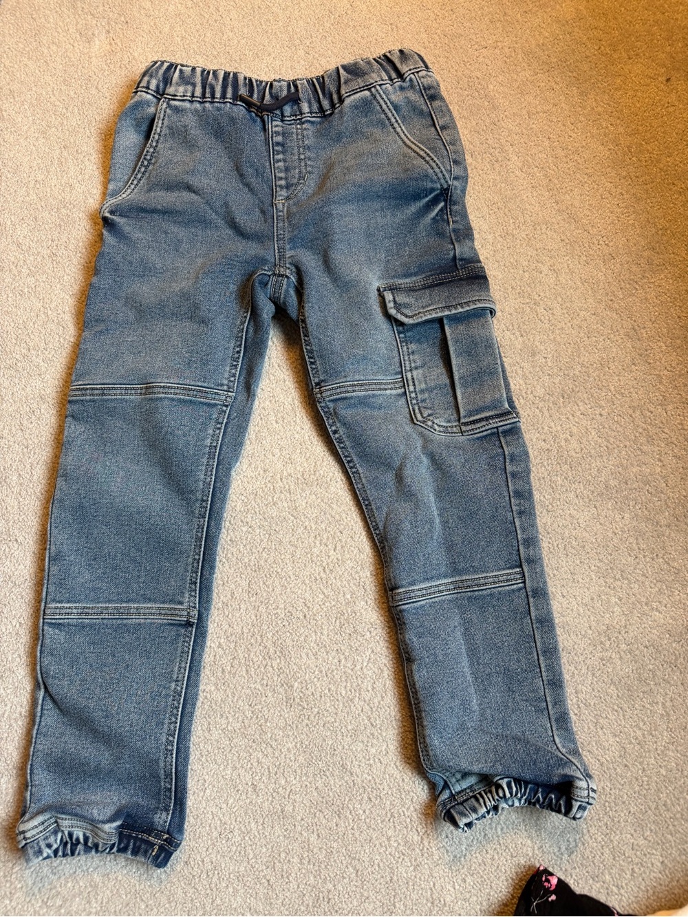 Joe's Jeans Kids Blue Denim Cargo Joggers